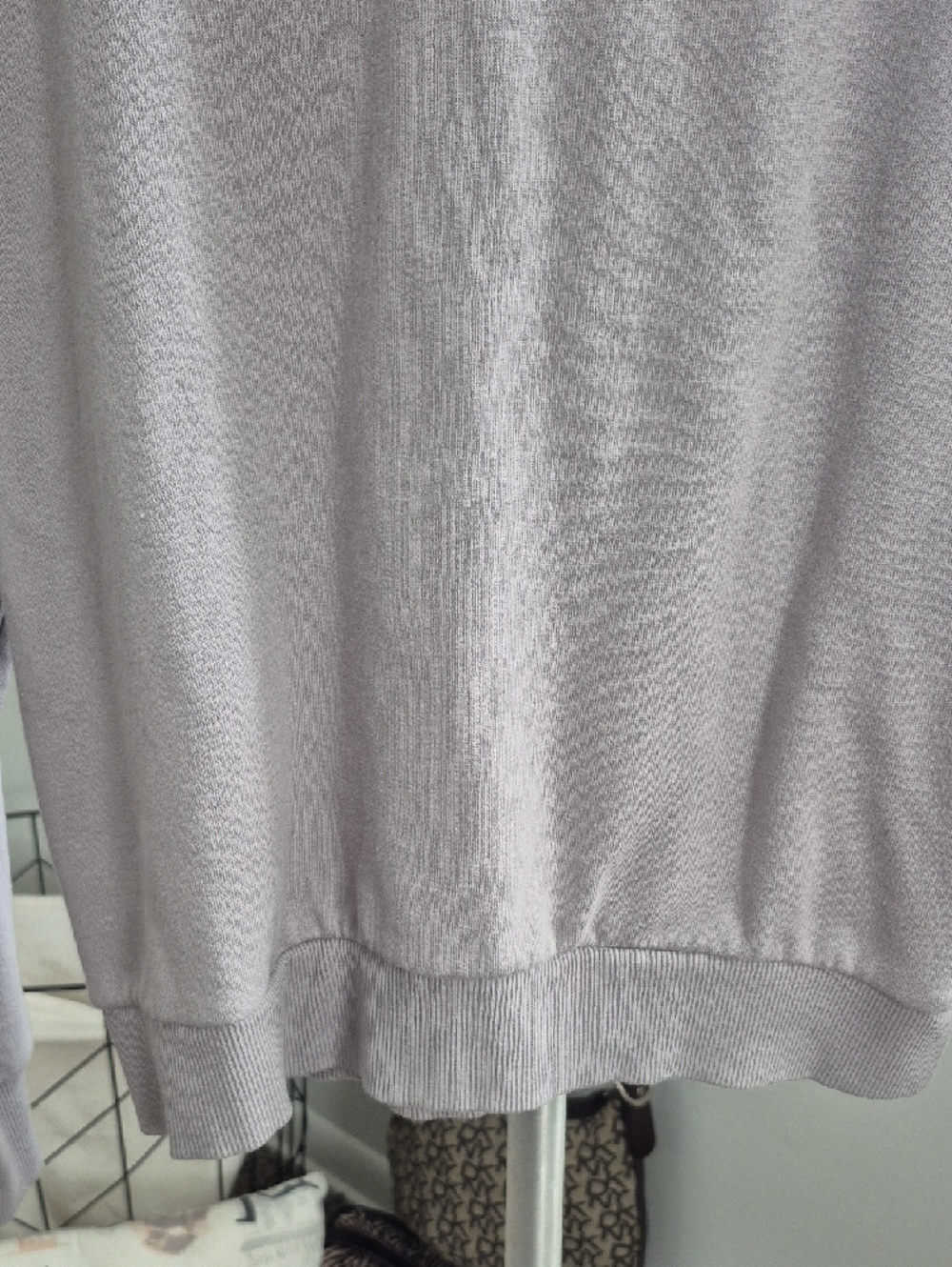 Gray Hooded Woman's Sweater with Character Graphic - Picture 6 of 6